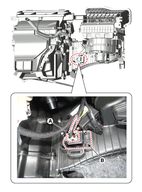 Kia Sportage - Blower Resistor (Manual) Repair procedures - Blower  2006 Kia Sportage Blower Motor Wiring Diagram    Kia Sportage Manuals