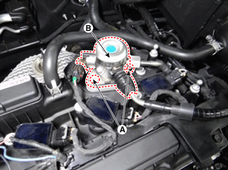 Kia Sportage High Pressure Fuel Pump Repair Procedures Fuel 