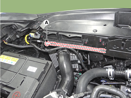 Kia Sportage - Hood Latch Repair procedures - Hood